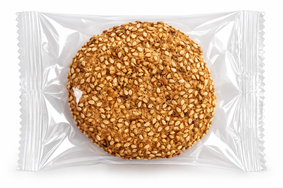 Almond Cookie with tahini  & brown sesame 40gr